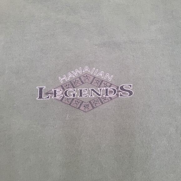 Vintage Hawaiian Surfer Shirt 3XL 27x29 Faded - Picture 10 of 15